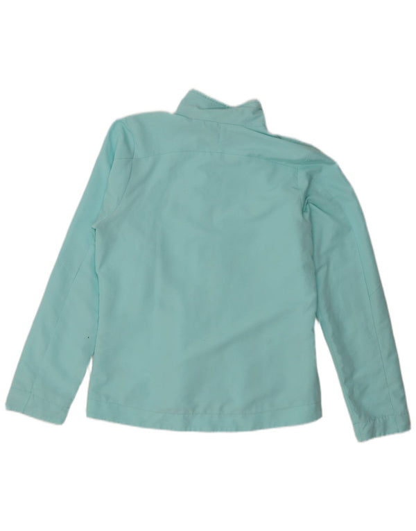 Adidas Womens Tracksuit Top Jacket UK 12 Medium Blue Polyester