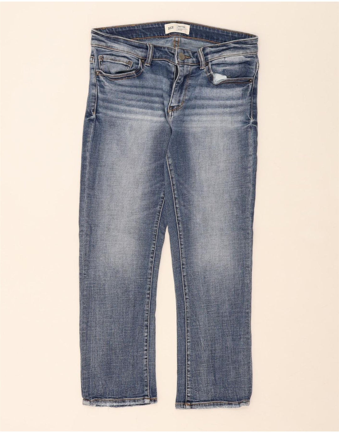 BKE Womens Straight Jeans W28 L25 Blue Cotton Vintage BKE and Second-Hand BKE from Messina Hembry 