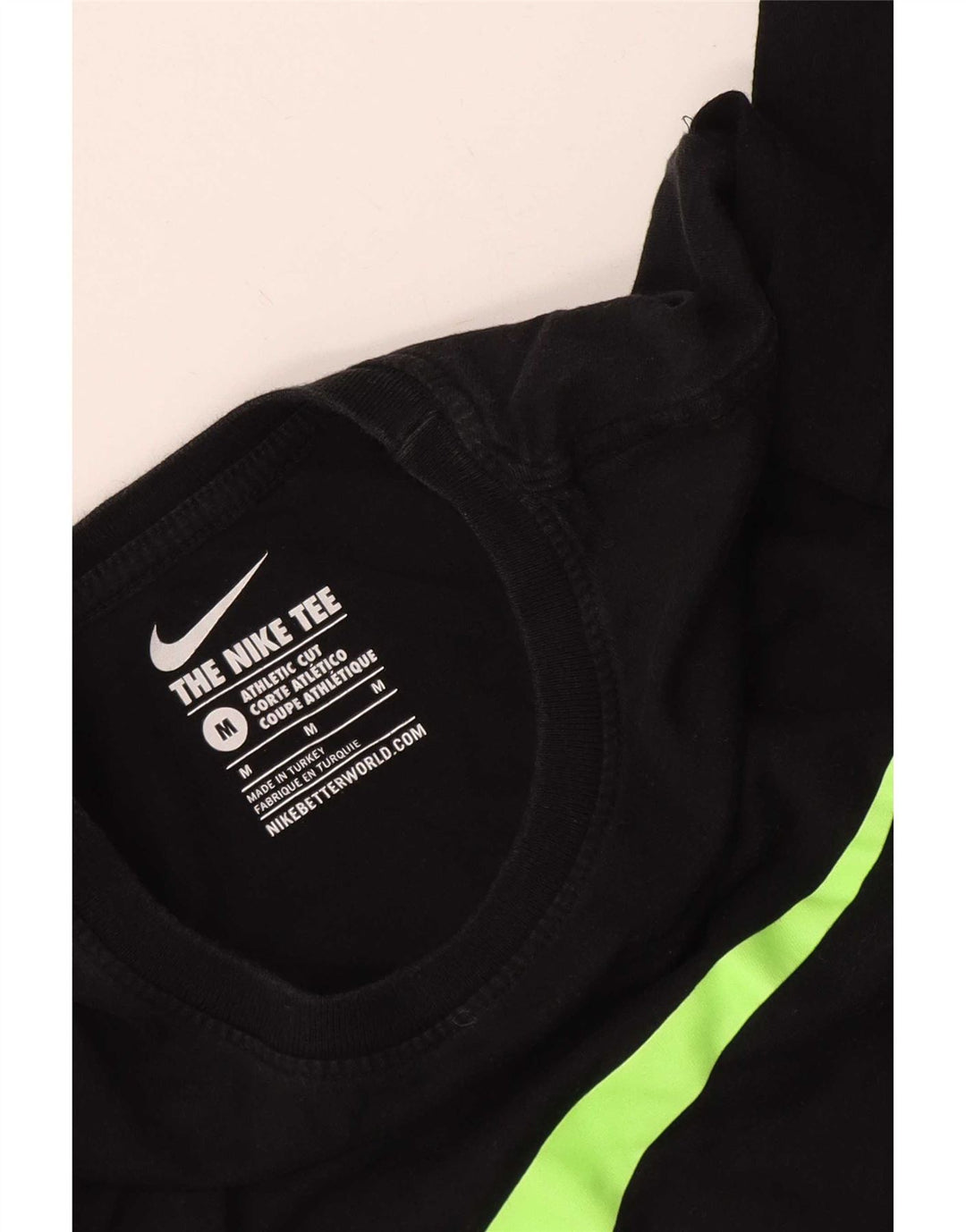 Мужской топ Nike Athletic Fit с графикой и длинными рукавами, средний черный, хлопок