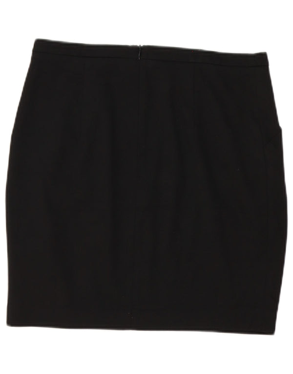 Женская юбка-карандаш Zara Medium W28 Черная