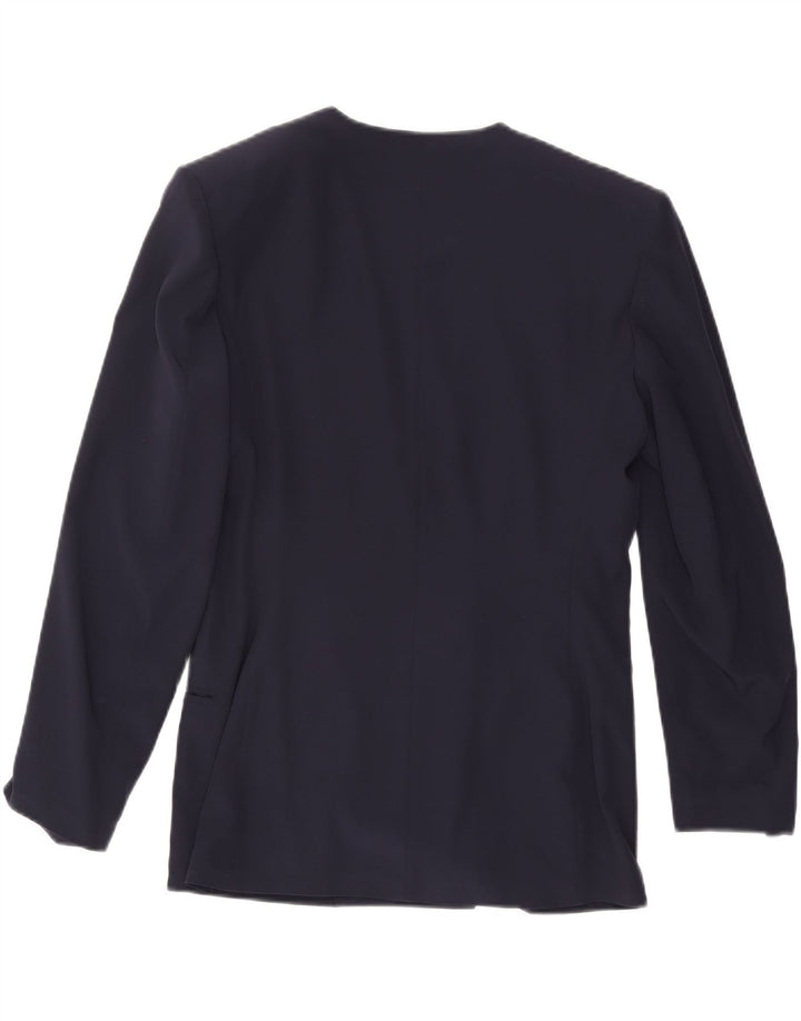 Пиджак женский двубортный VINTAGE IT 44 Средний Темно-Синий