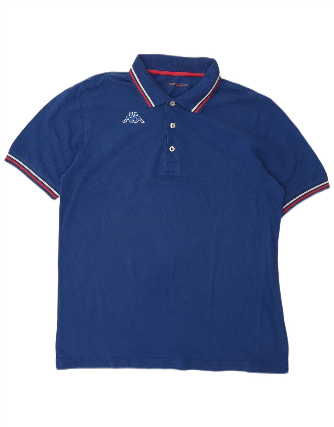 KAPPA Mens Polo Shirt Large Blue