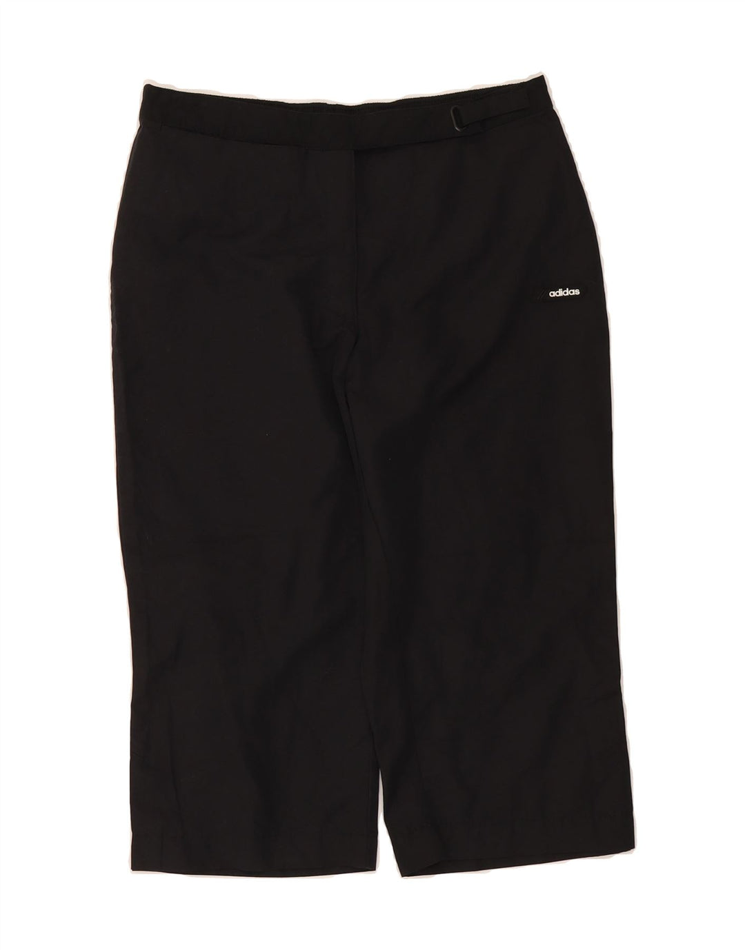 ADIDAS Womens Bermuda Shorts UK 12 Medium W28 Black Cotton Vintage Adidas and Second-Hand Adidas from Messina Hembry 
