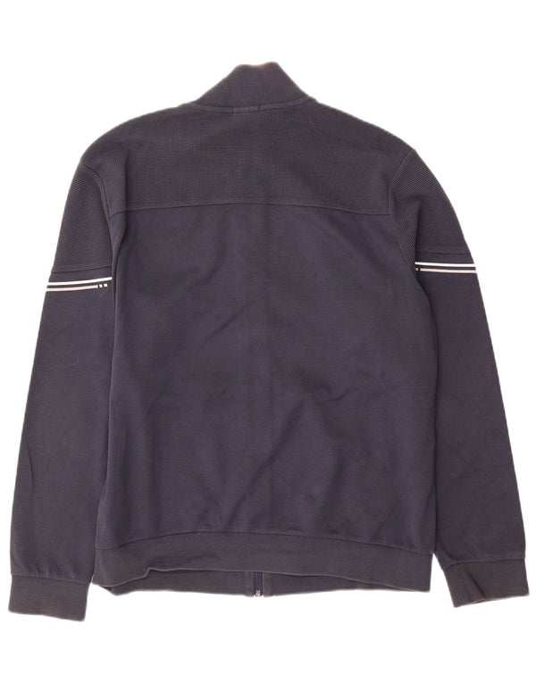 Мужской спортивный костюм Hugo Boss, верхняя куртка, большой размер, темно-синий, хлопок