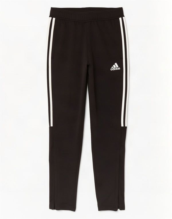 Мужские спортивные брюки Adidas, маленькие черные из полиэстера