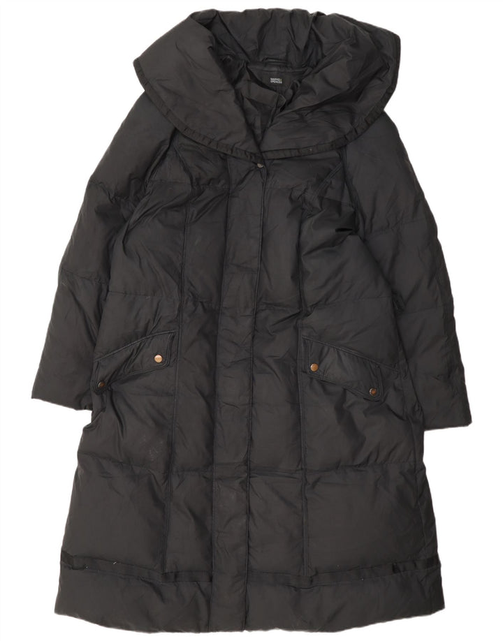 Женское стеганое пальто Marks & Spencer UK 22 3XL, черный полиэстер