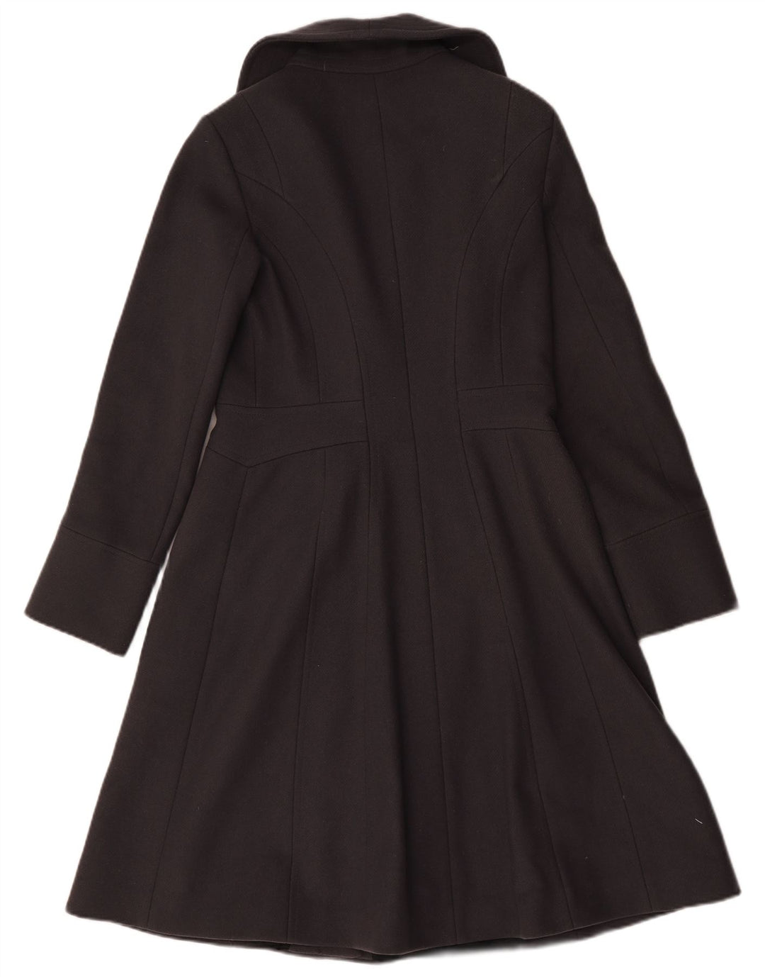 Женское пальто Reiss UK 14, шерсть среднего серого цвета