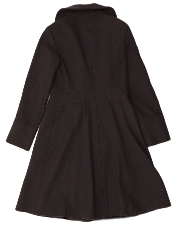 Reiss Womens Overcoat UK 14 Medium Grey Wool