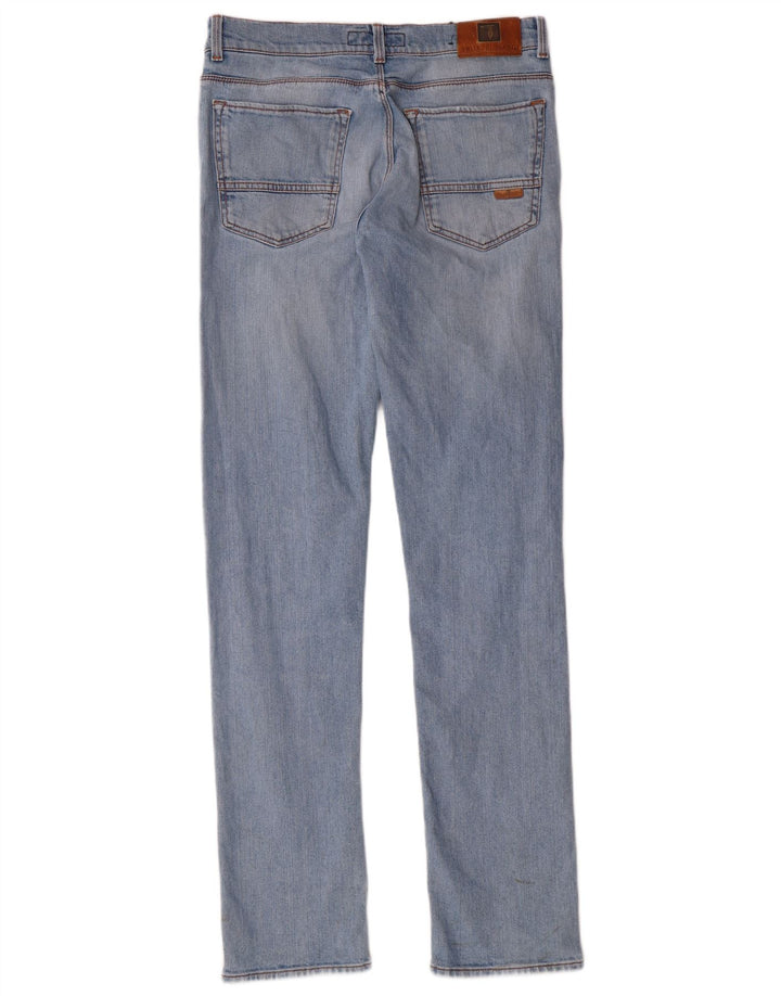 TRUSSARDI Mens Slim Jeans W30 L32 Blue Cotton