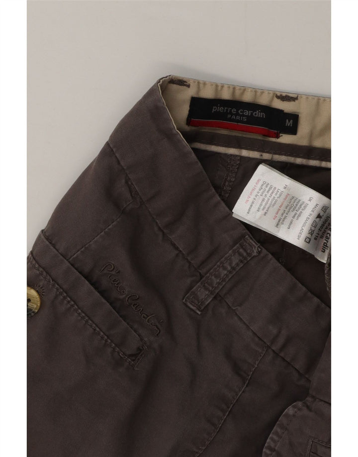 Мужские шорты чинос Pierre Cardin Medium W36 Серые хлопковые