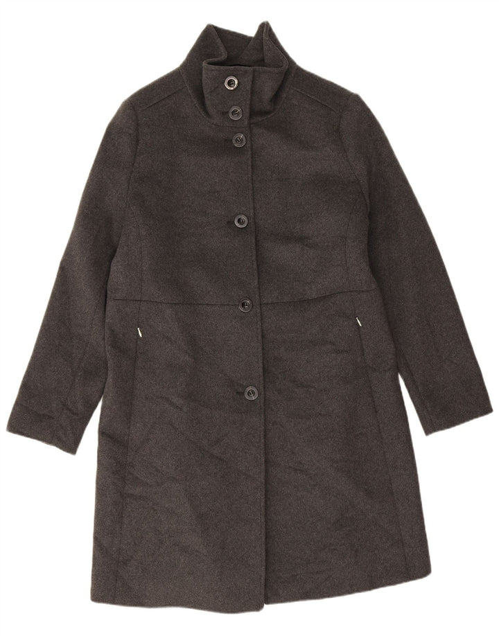 Женское пальто Esprit UK 18 XL серое шерстяное