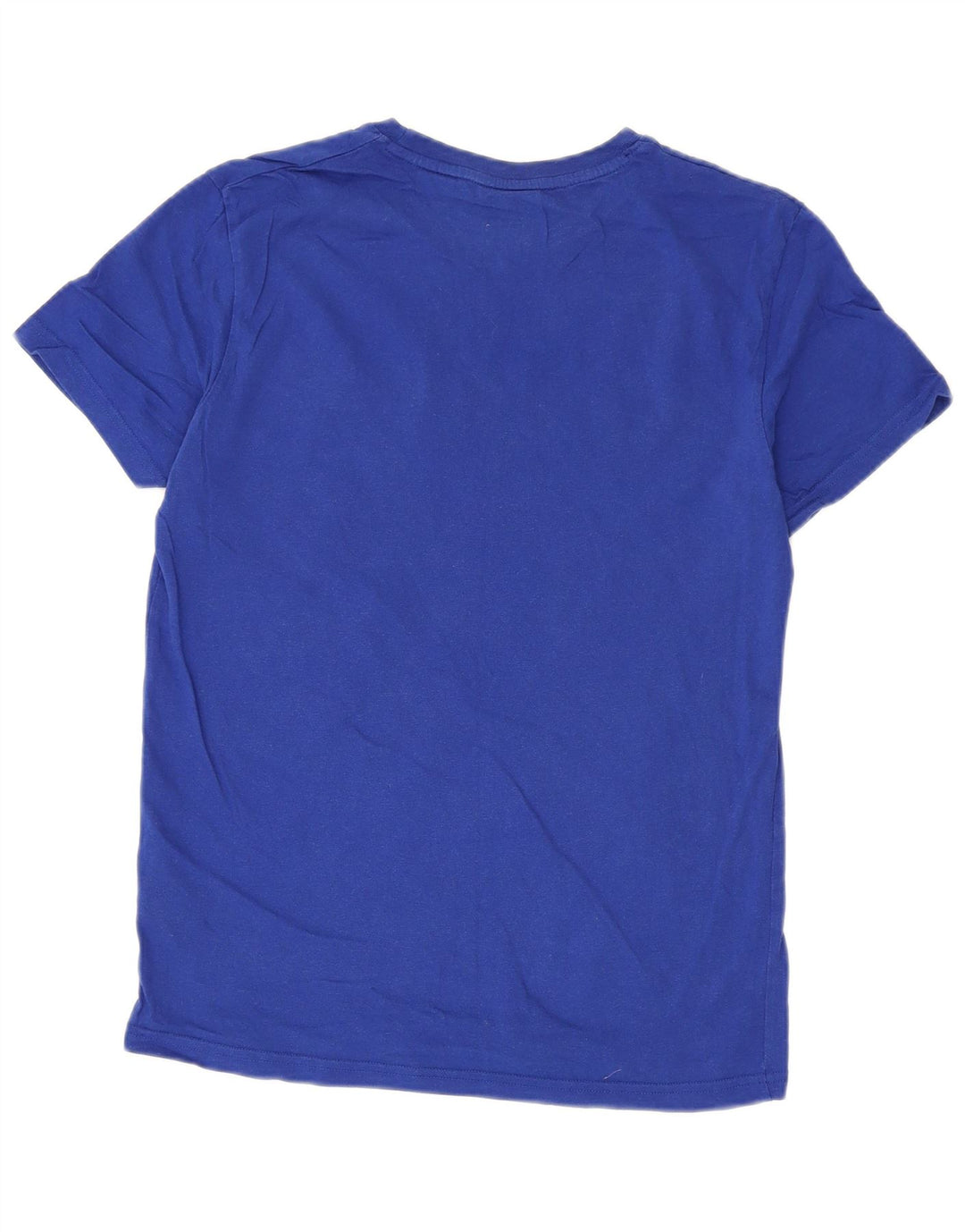 Мужская футболка Superdry Top из хлопка среднего цвета синего цвета