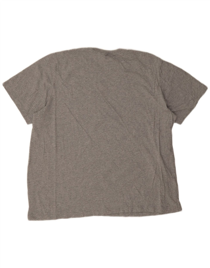 Мужская футболка Adidas Top 2XL Серый хлопок