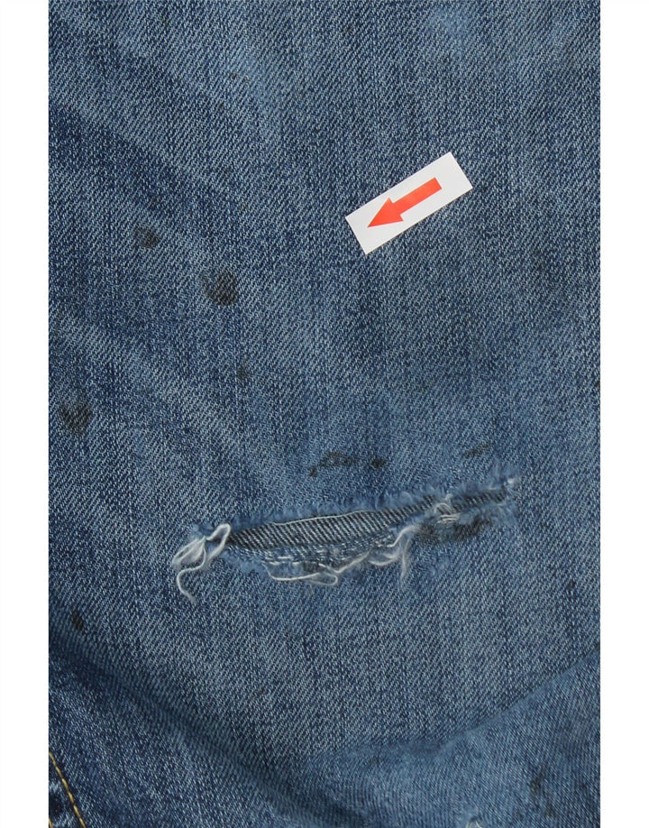 Мужские узкие джинсы Levi's 511 W34 L34 синие, хлопок