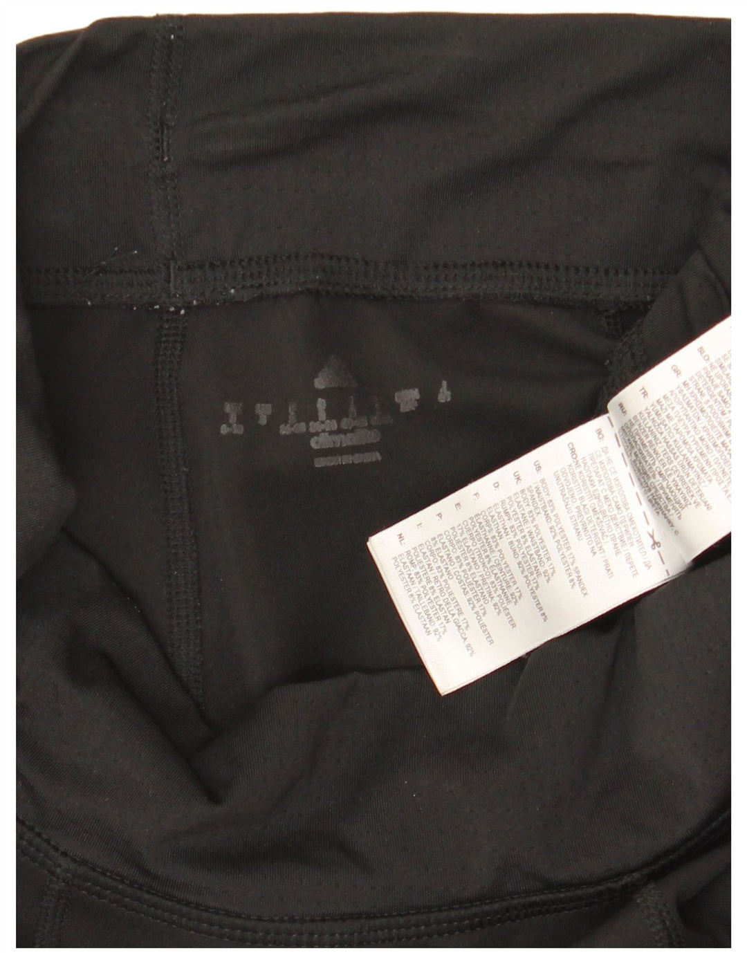 Женские леггинсы Adidas UK 8/10, маленькие черные из полиэстера