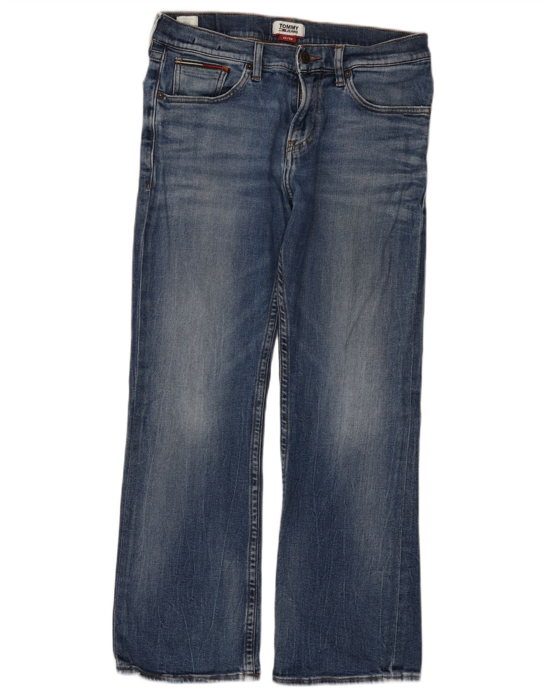 TOMMY HILFIGER Мужские джинсы Bootcut W32 L30 Синие, хлопок