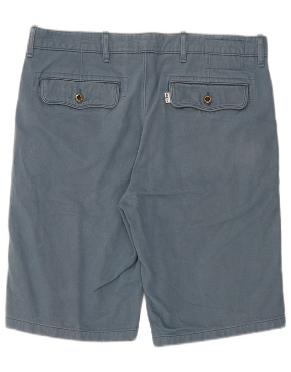 Мужские шорты чинос Levi's W34, большие синие, хлопок
