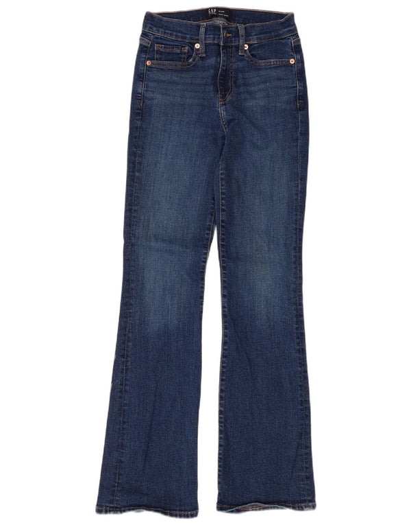 Женские джинсы Bootcut Gap W24 L29, темно-синие, хлопок