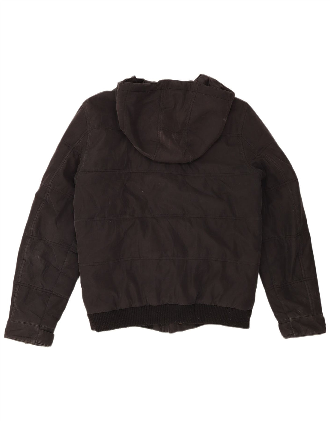 Мужская стеганая куртка JACK & JONES UK 38, средний черный полиэстер