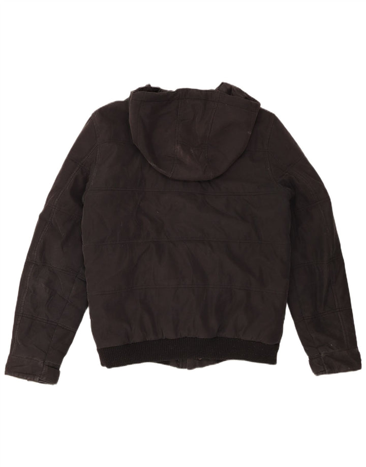 Мужская стеганая куртка JACK & JONES UK 38, средний черный полиэстер