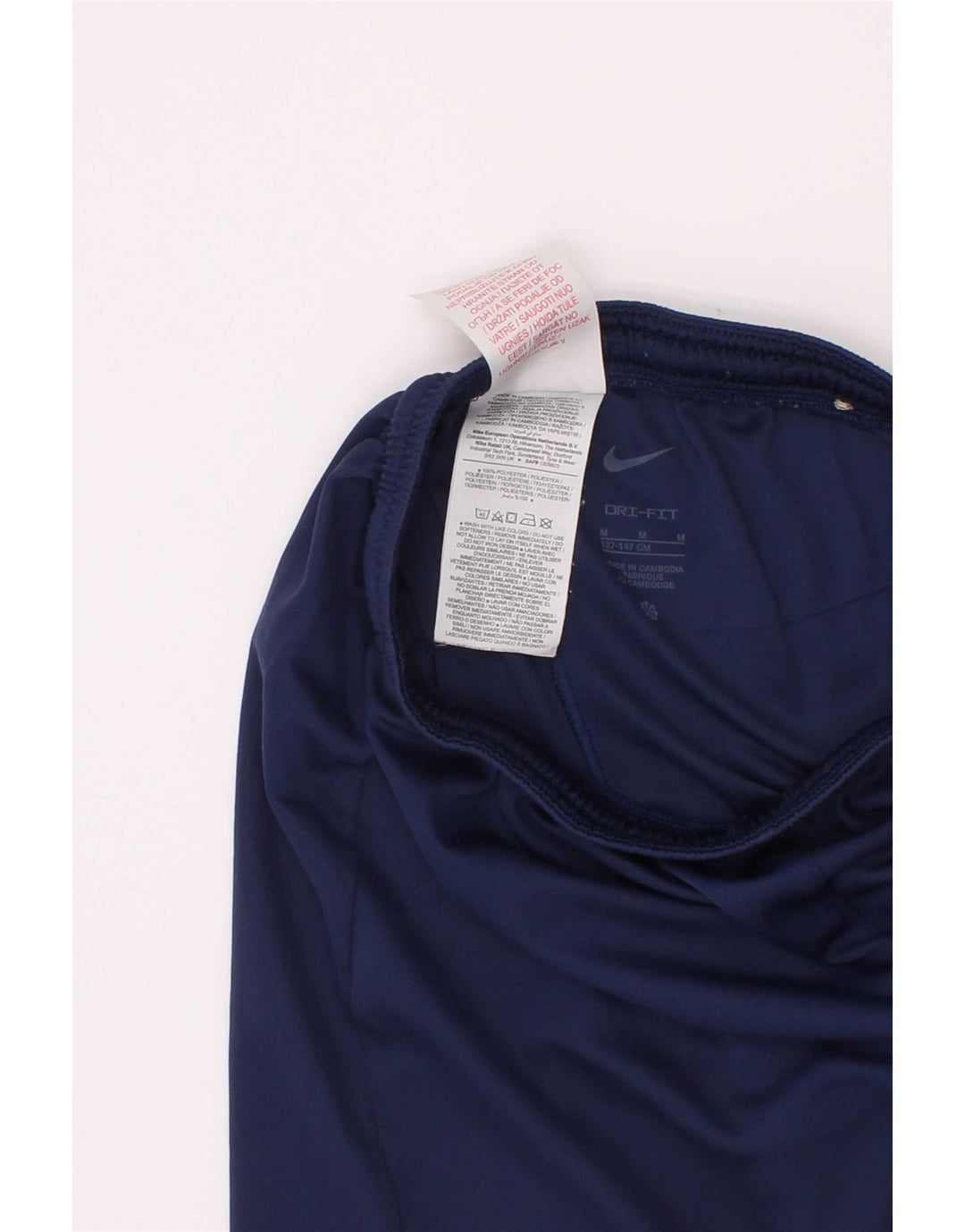 Спортивные шорты Nike для мальчиков Dri Fit, 10–11 лет, средние, темно-синие, полиэстер
