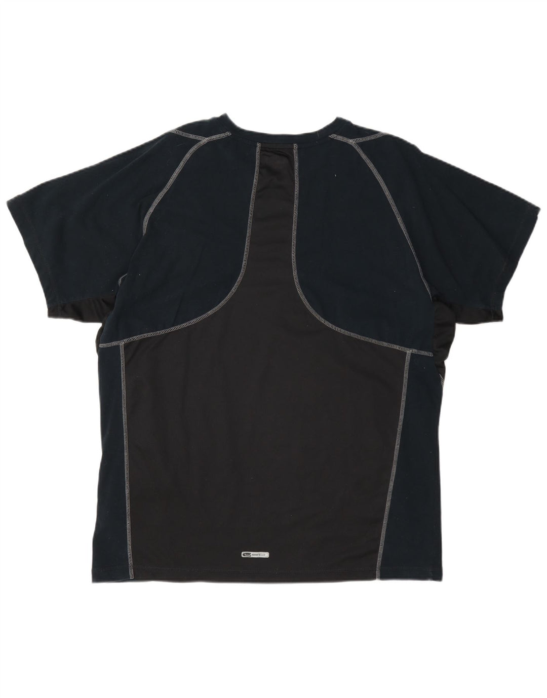 Мужская футболка Puma Top XL темно-синяя с цветными блоками