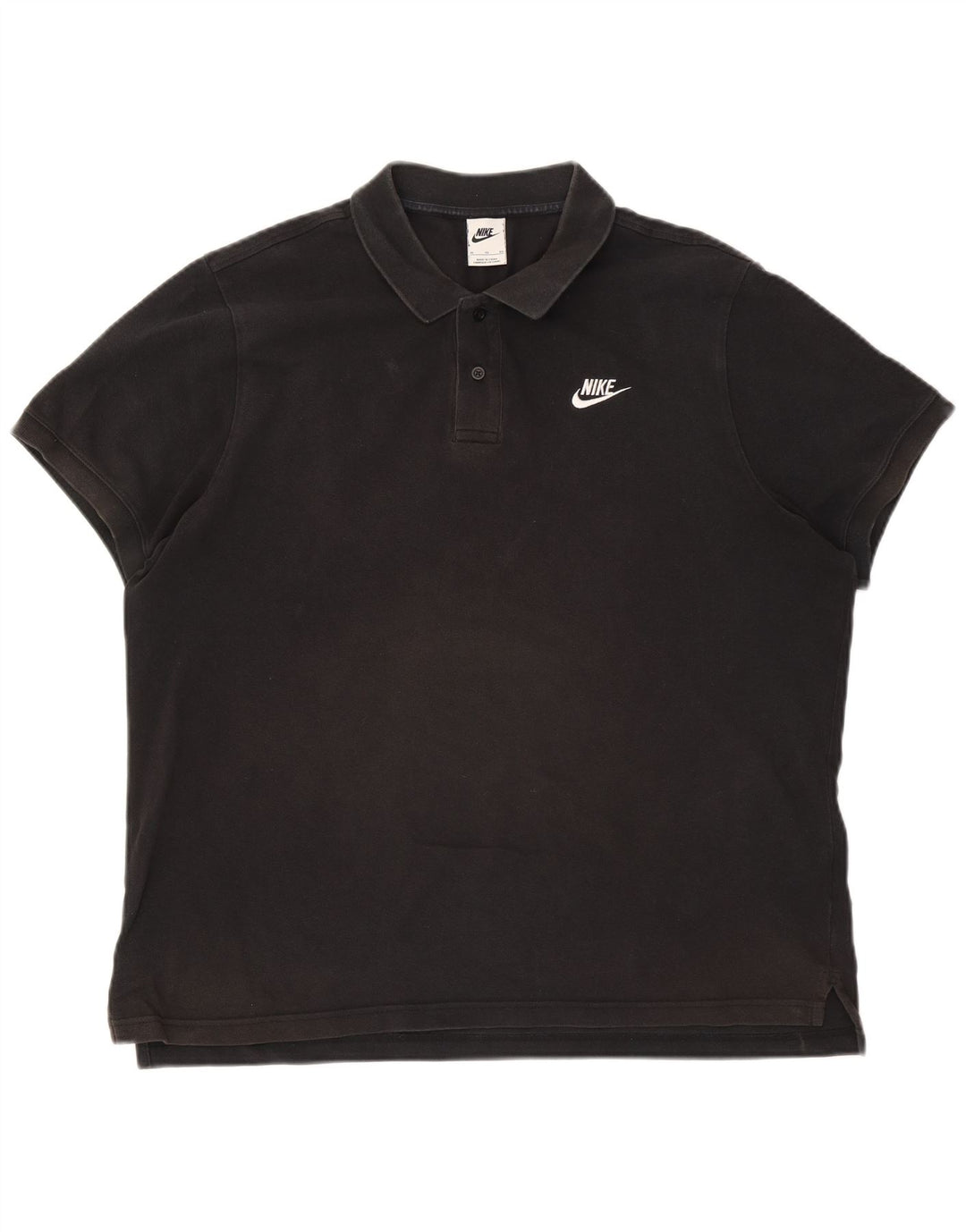 Мужская рубашка-поло Nike XL, черный хлопок