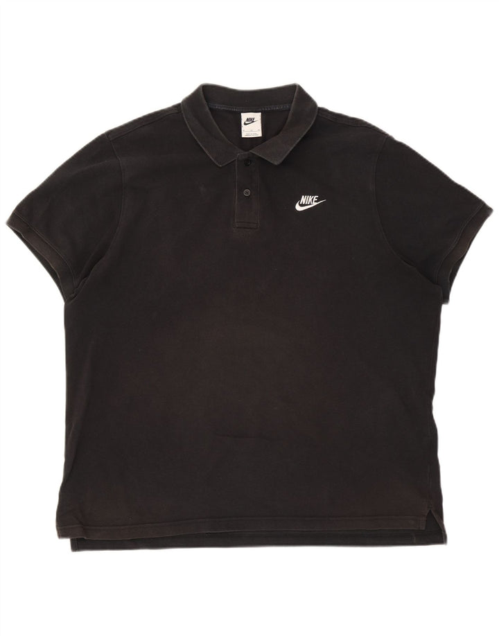Мужская рубашка-поло Nike XL, черный хлопок