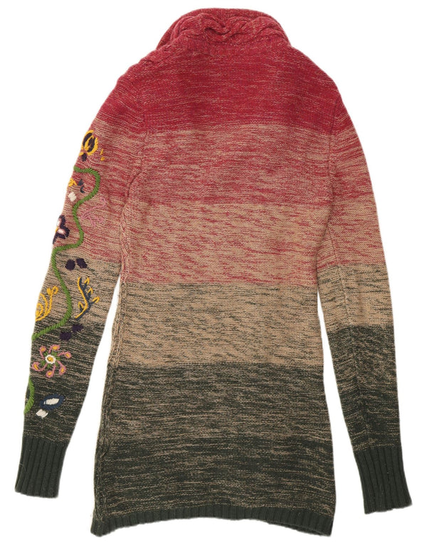 Женский свитер-кардиган Replay UK 10, маленький разноцветный цветной блок