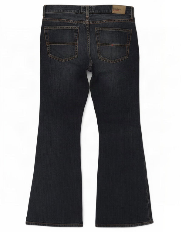 Tommy Hilfiger Мужские джинсы-хипстеры Bootcut W30 L30 Темно-синие хлопковые