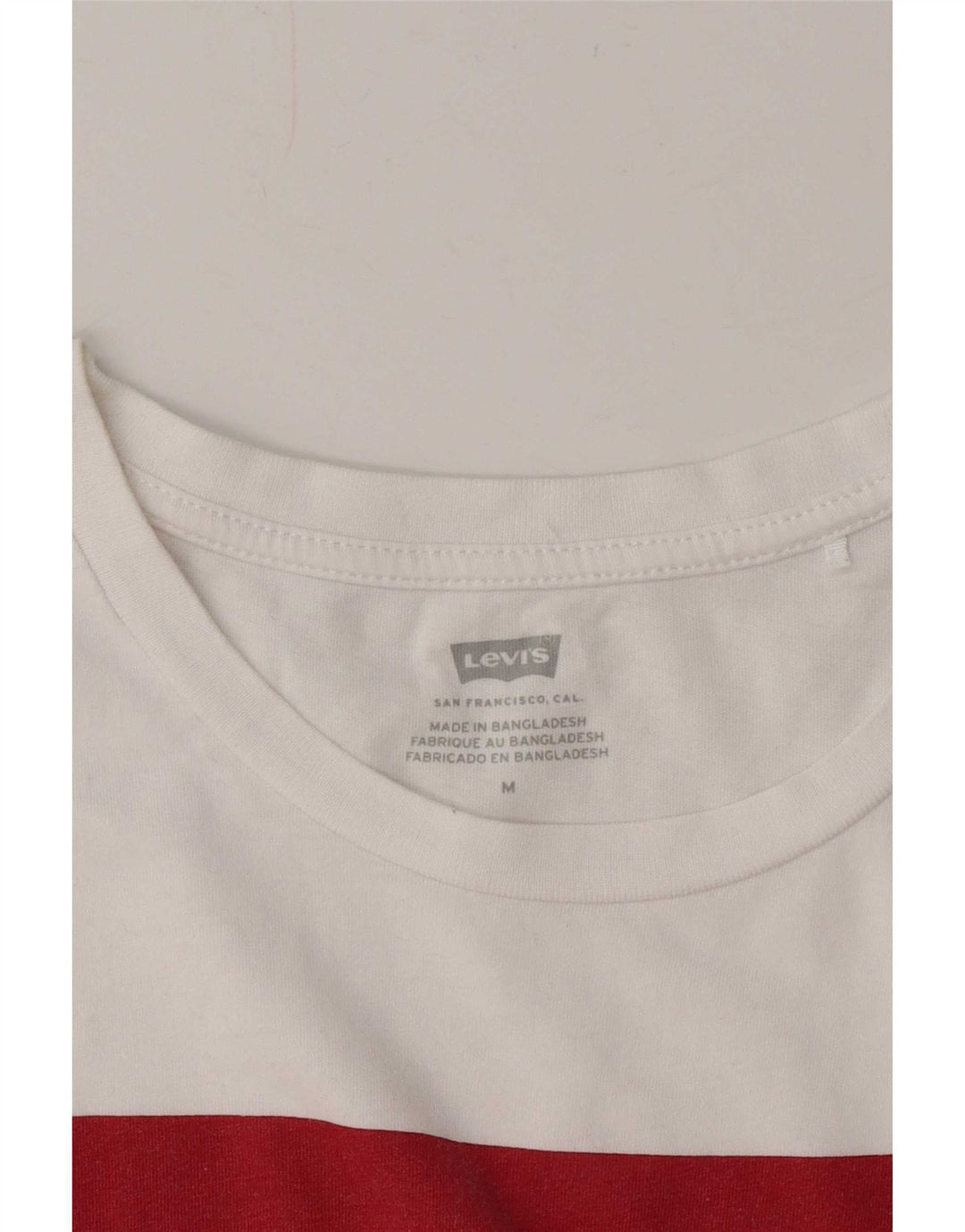 Женская футболка с рисунком Levi's Top UK 14, средний белый