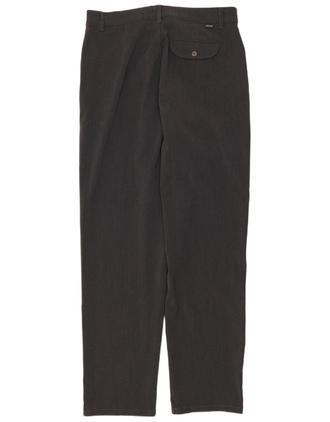 Guess Мужские прямые повседневные брюки W32 L29 серые из полиэстера