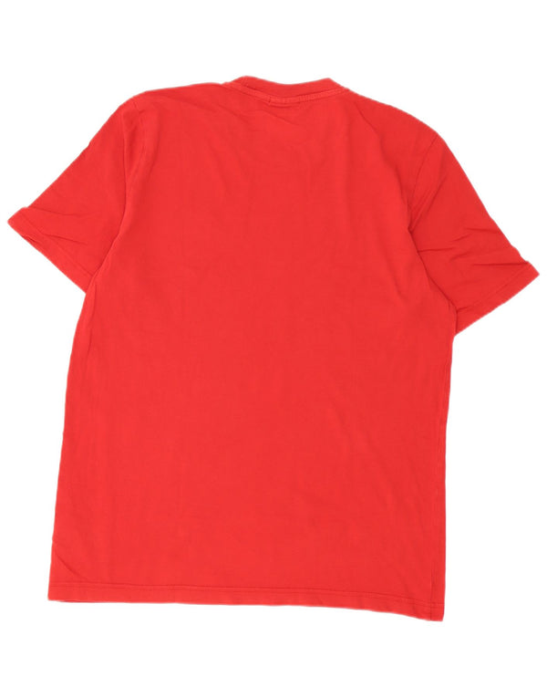 Adidas Мужская футболка с коротким рукавом Top Medium Red Cotton Sports