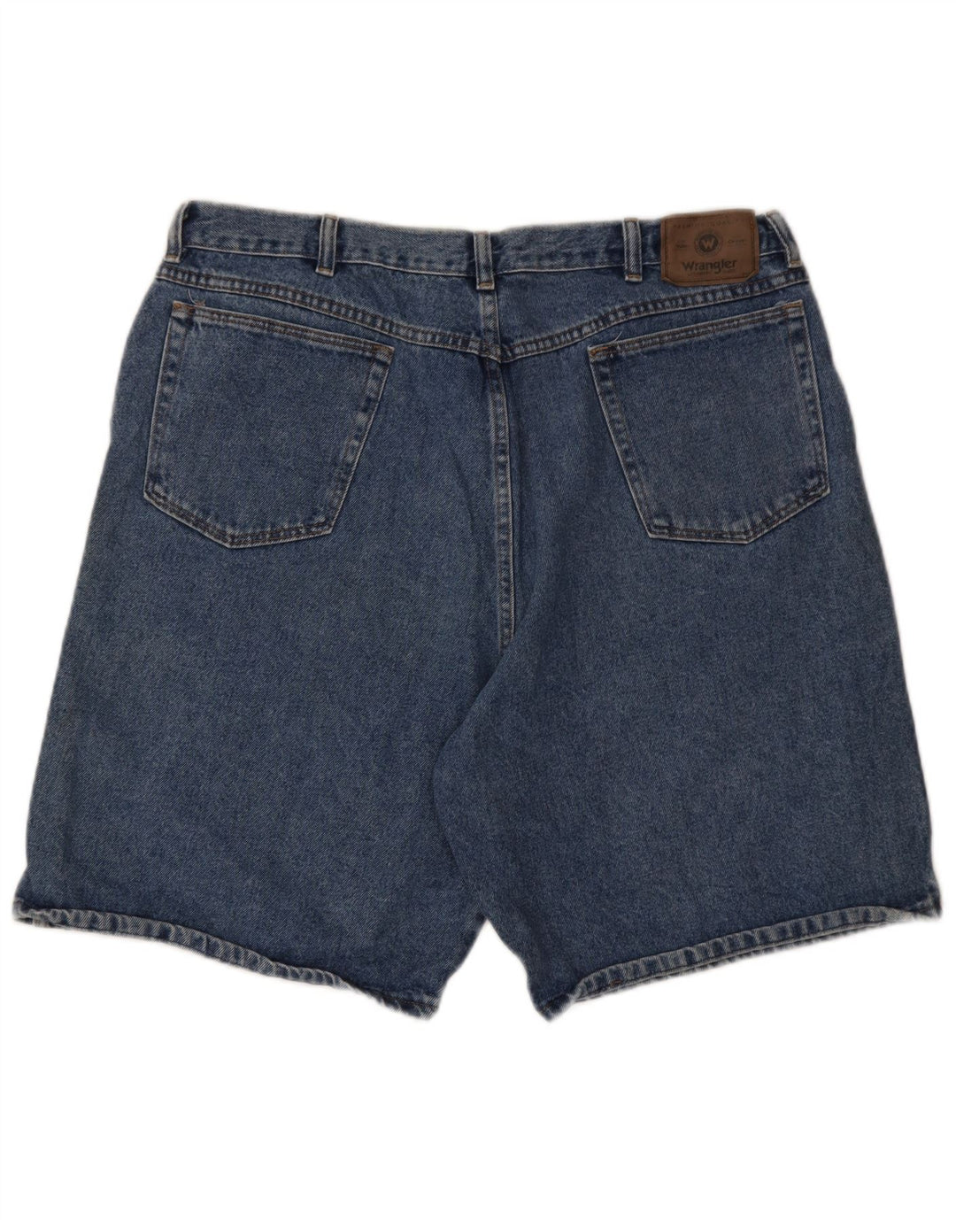Джинсовые шорты Wrangler W28 средние синие
