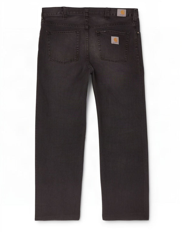 Мужские прямые джинсы Carhartt W32 L30, черный хлопок