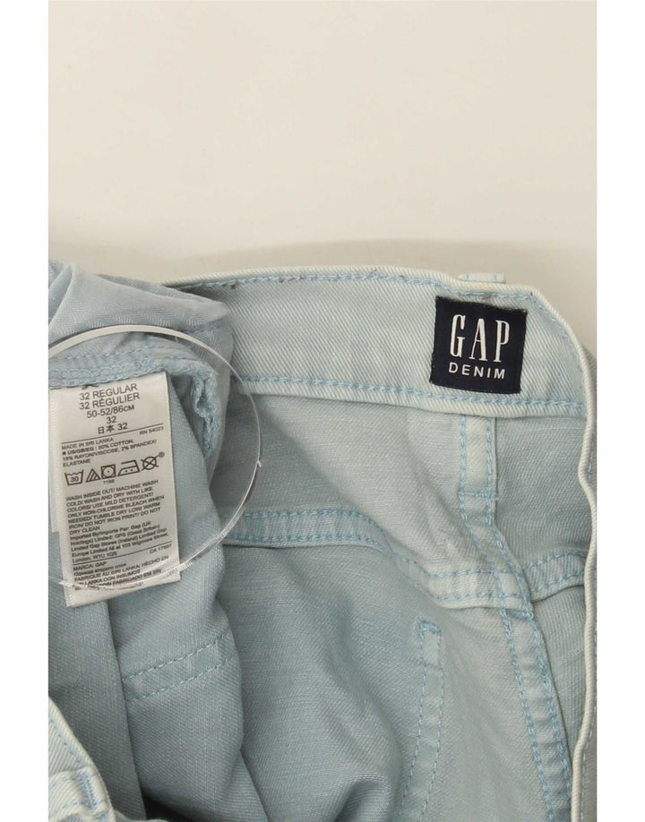 Женские укороченные джинсы Gap W32 L26, синие, хлопок