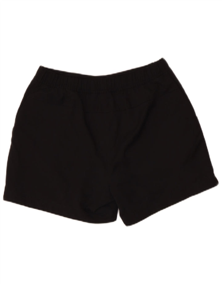 Женские спортивные шорты ADIDAS UK 12, средний черный, полиэстер