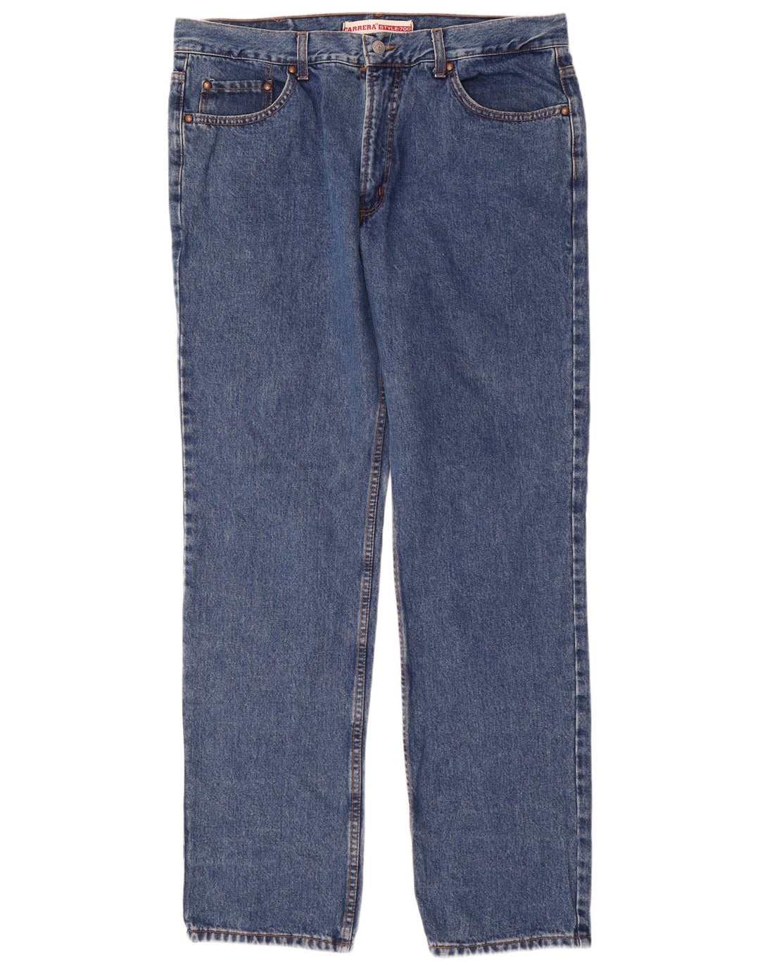 Мужские прямые джинсы CARRERA 700 IT 56 3XL W40 L34 синие, хлопок