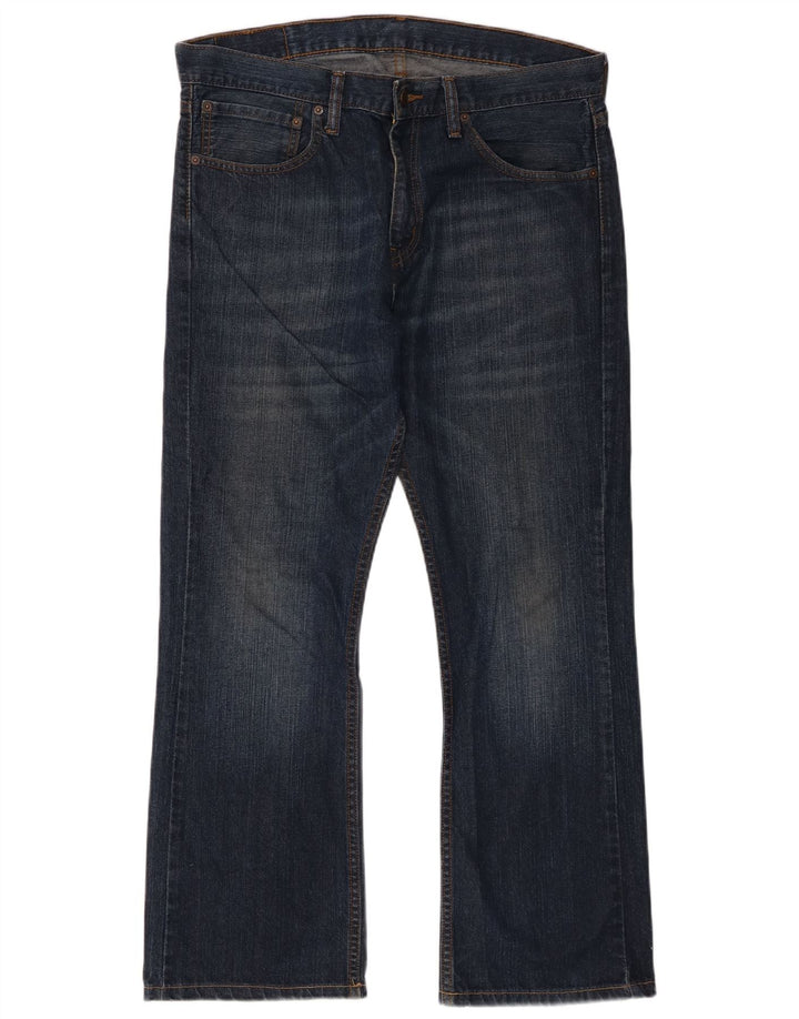 Мужские джинсы Levi's 527 Bootcut W34 L30 Темно-синие, хлопок