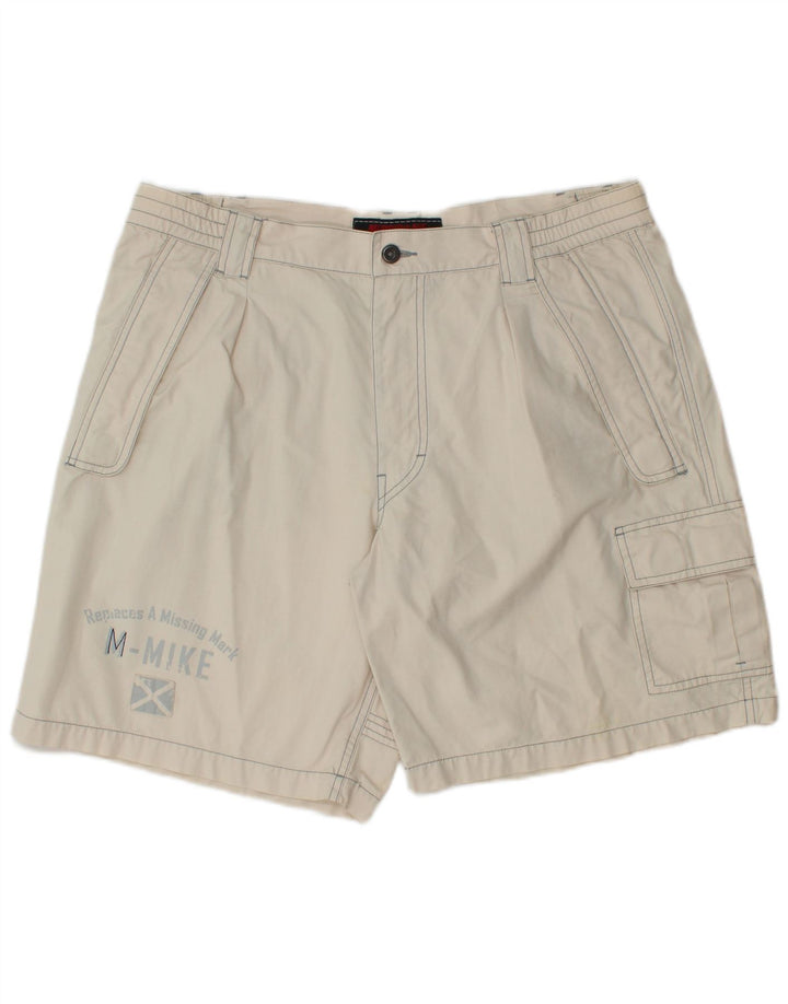 Мужские шорты карго с рисунком Murphy & Nye W38 XL, белый хлопок