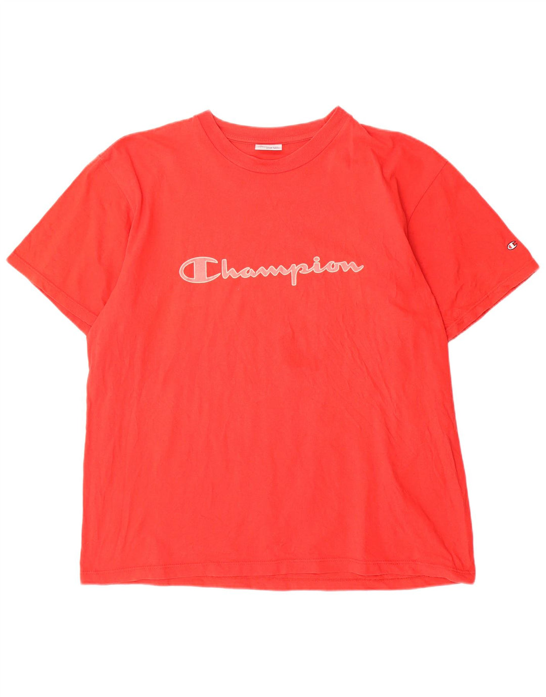 Мужская футболка с рисунком CHAMPION 2XL красная