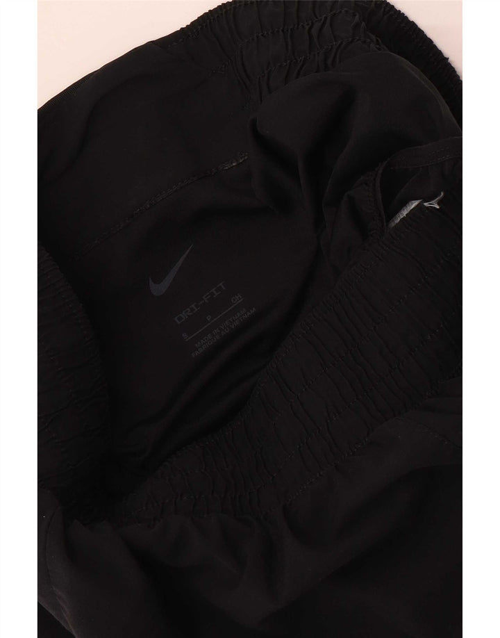 Женские спортивные шорты с графическим рисунком Nike UK 10, маленькие черные из полиэстера