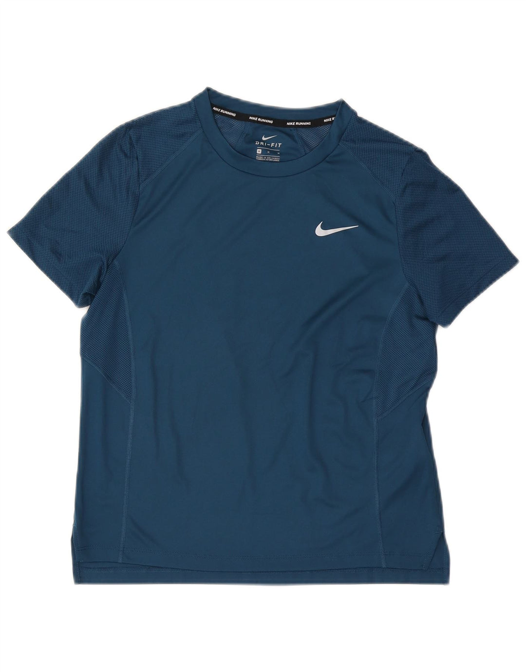 Женская футболка Nike Dri Fit Top UK 14, средний синий полиэстер
