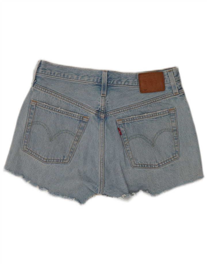 Женские джинсовые шорты Levi's W27, маленькие синие, хлопок