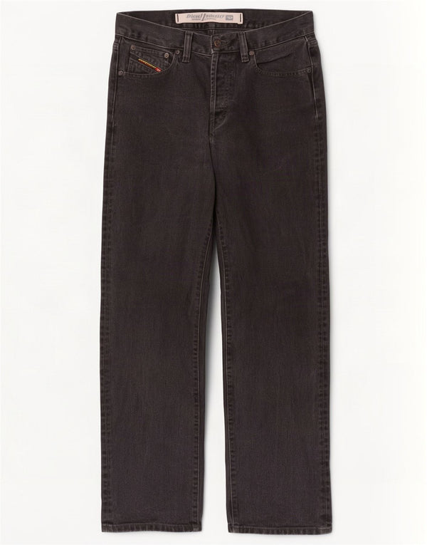 Мужские прямые джинсы Diesel W31 L31, черный хлопок