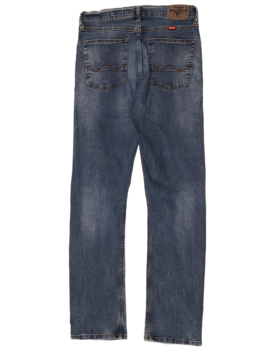 Мужские прямые джинсы Wrangler W30 L32 синие, хлопок
