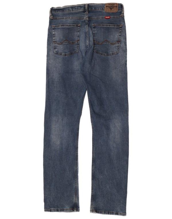 Мужские прямые джинсы Wrangler W30 L32 синие, хлопок