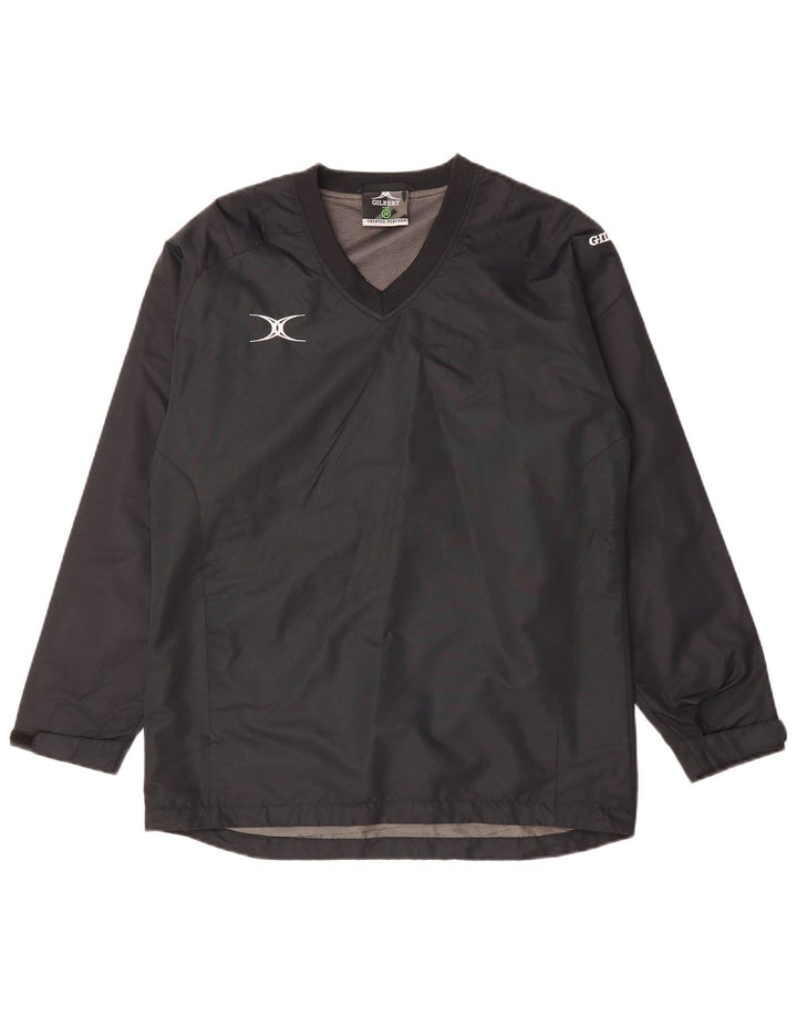 Мужская пуловер-ветровка VINTAGE UK 34 XS, серый полиэстер