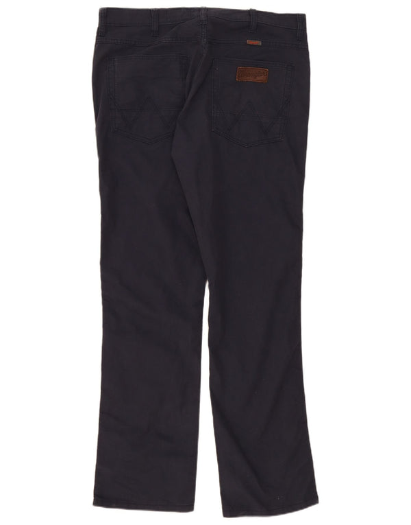 Мужские прямые повседневные брюки Wrangler Arizona Stretch W36 L32 темно-синие