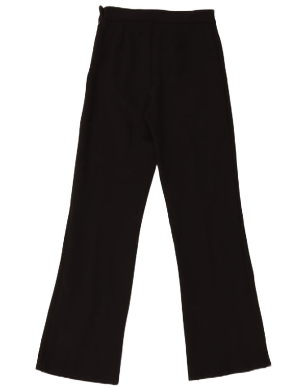 Женские повседневные брюки-клеш Zara XS W24 L30, черный полиэстер